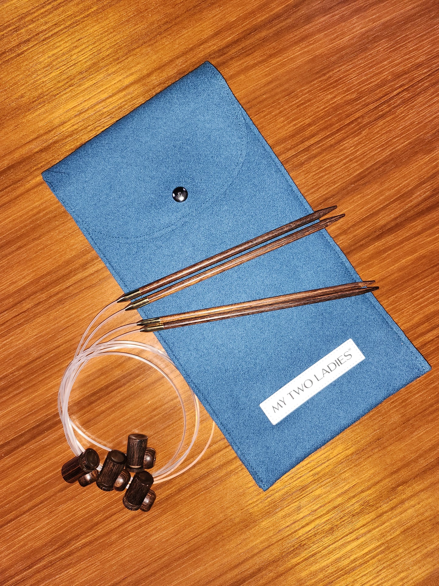 DUO SET | Adjustable Knitting Needles | w/Case
